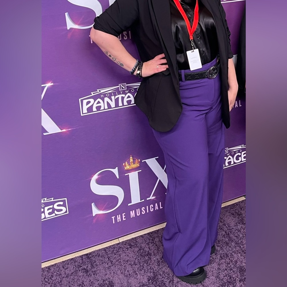 New York & Co wide leg trousers